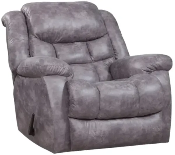 HomeStretch Gray Rocker Recliner