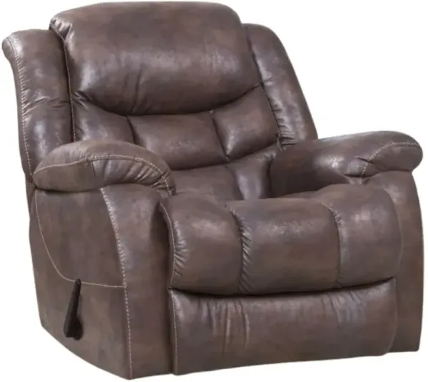 HomeStretch Brown Rocker Recliner
