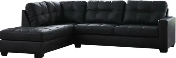 Benchcraft® Barlin Mills 2-Piece Carbon Left-Arm Facing Sectional and Chaise