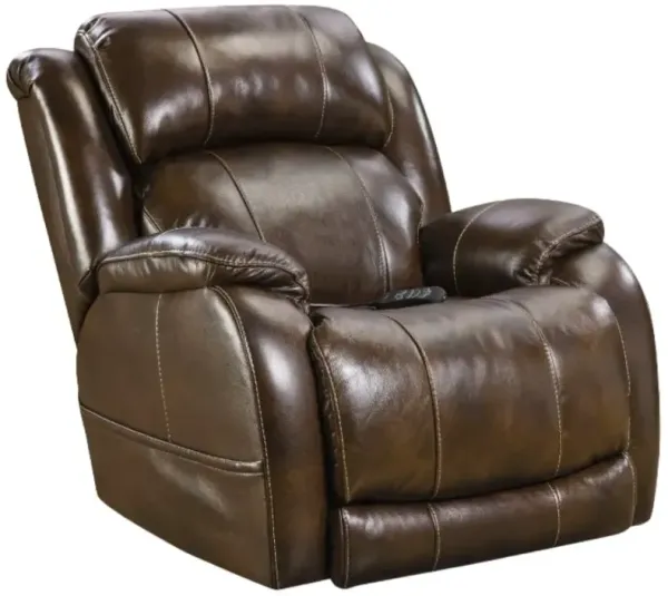 HomeStretch Brown Power Wall-Saver Recliner