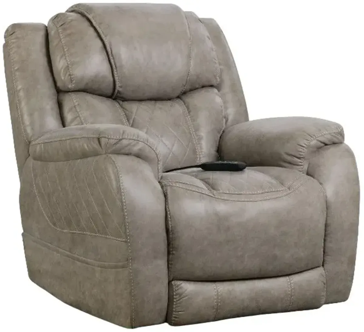 HomeStretch Gray Power Wallsaver Recliner