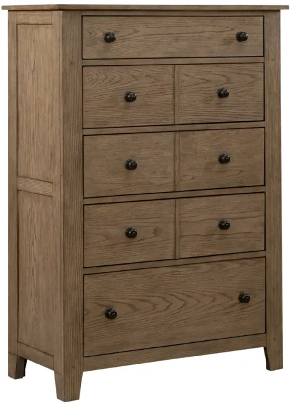 Liberty Furniture Grandpas Cabin Aged Oak 5-Drawer Chest