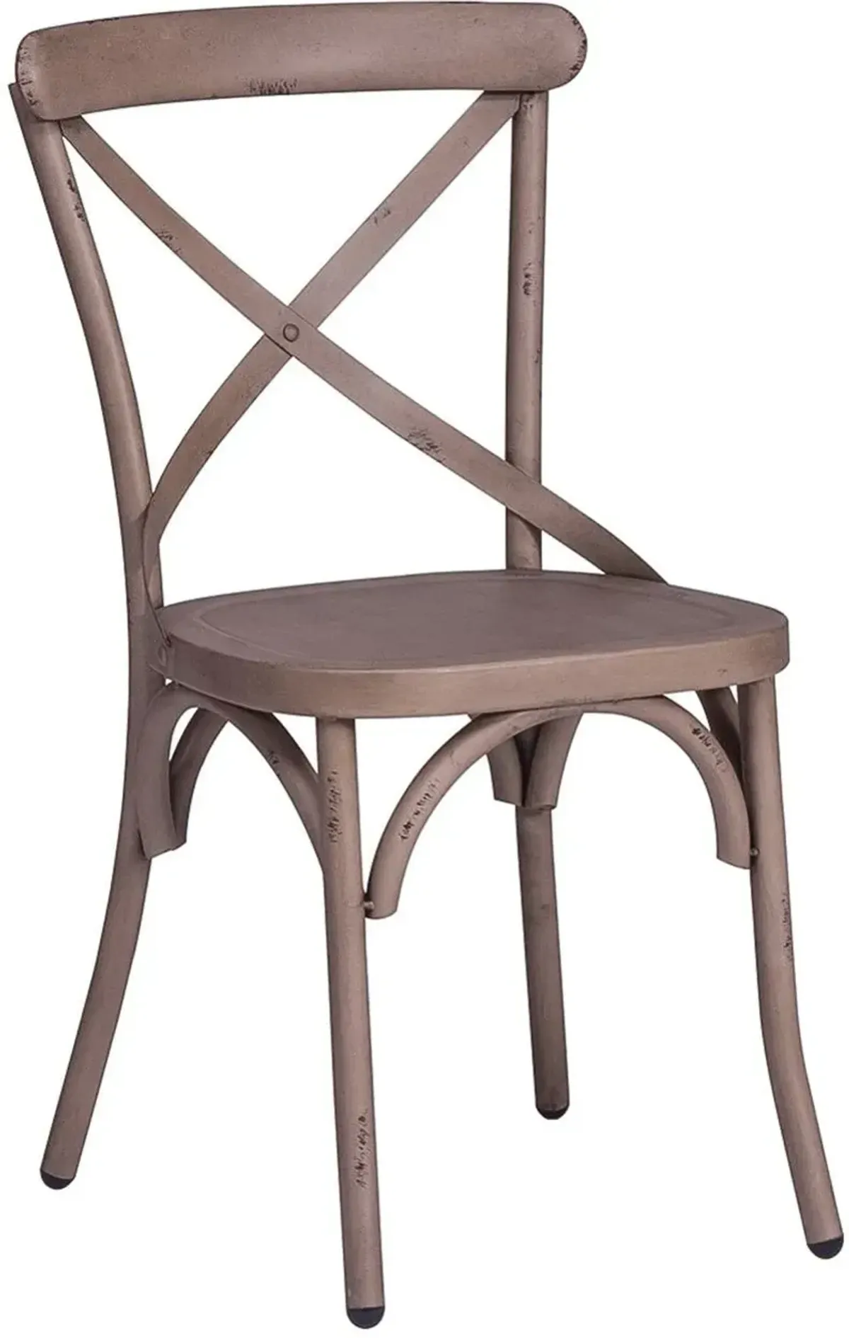 Liberty Vintage Cream X Back Side Chair - Set of 2