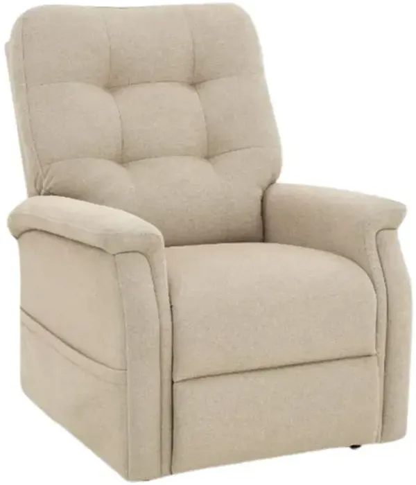 Flexsteel® Diana Beige Power Lift Recliner