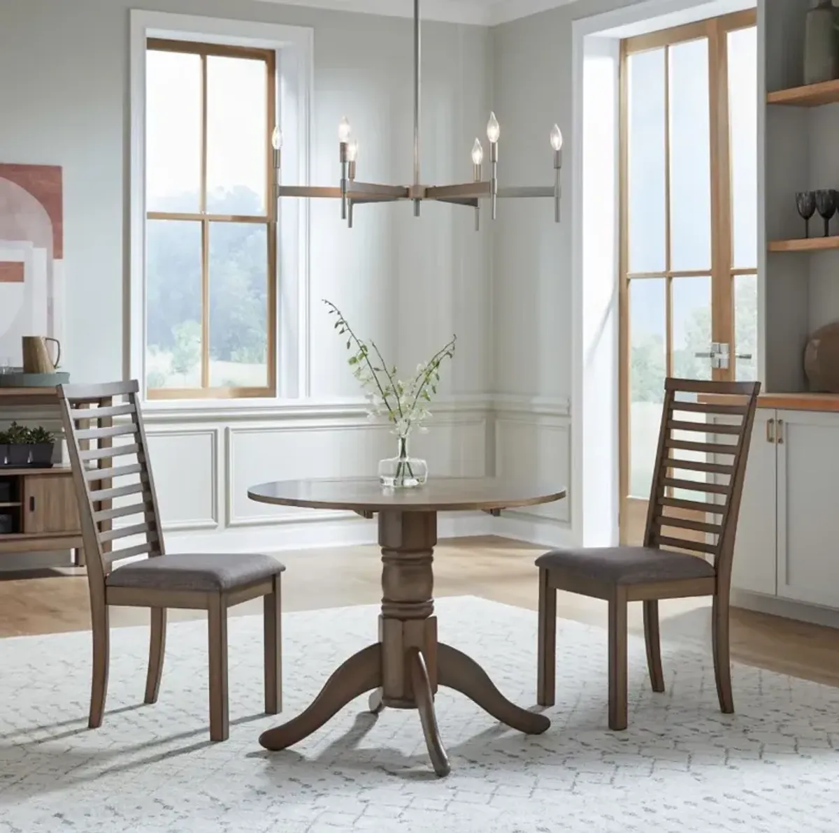Liberty Furniture Brook Bay 3-Piece Sandstone Dining Set