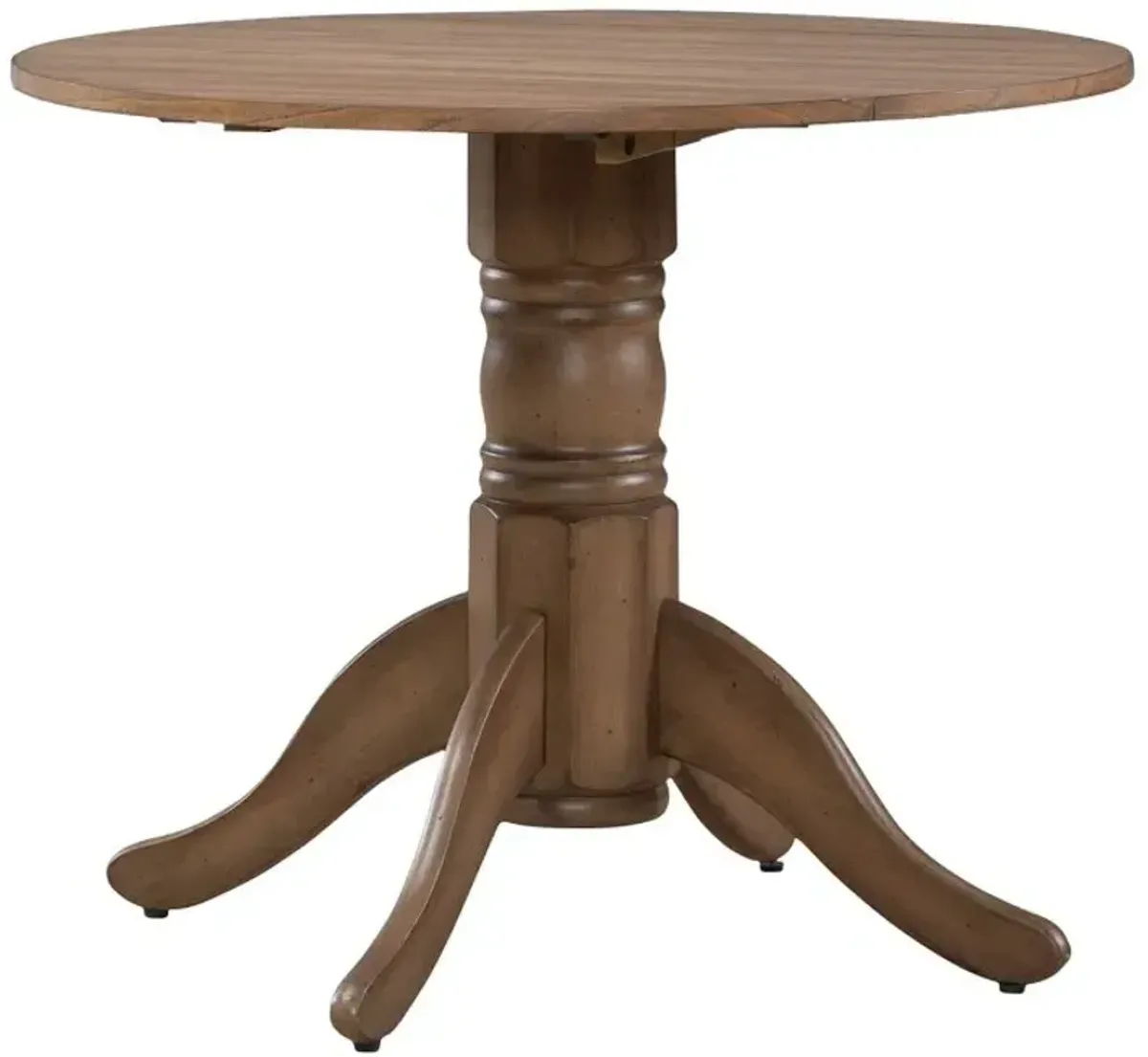 Liberty Furniture Brook Bay Sandstone Drop Leaf Dining Table
