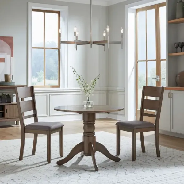 Liberty Furniture Brook Bay 3-Piece Sandstone Drop Leaf Dining Set