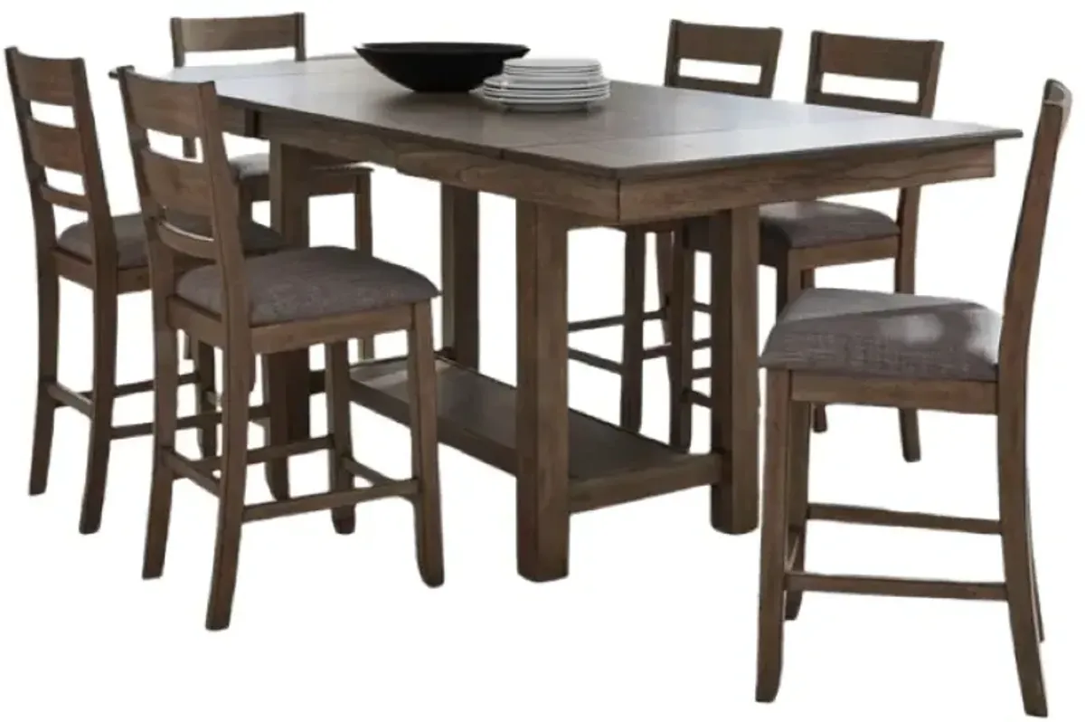 Liberty Furniture Brook Bay 7-Piece Sandstone Dining Set