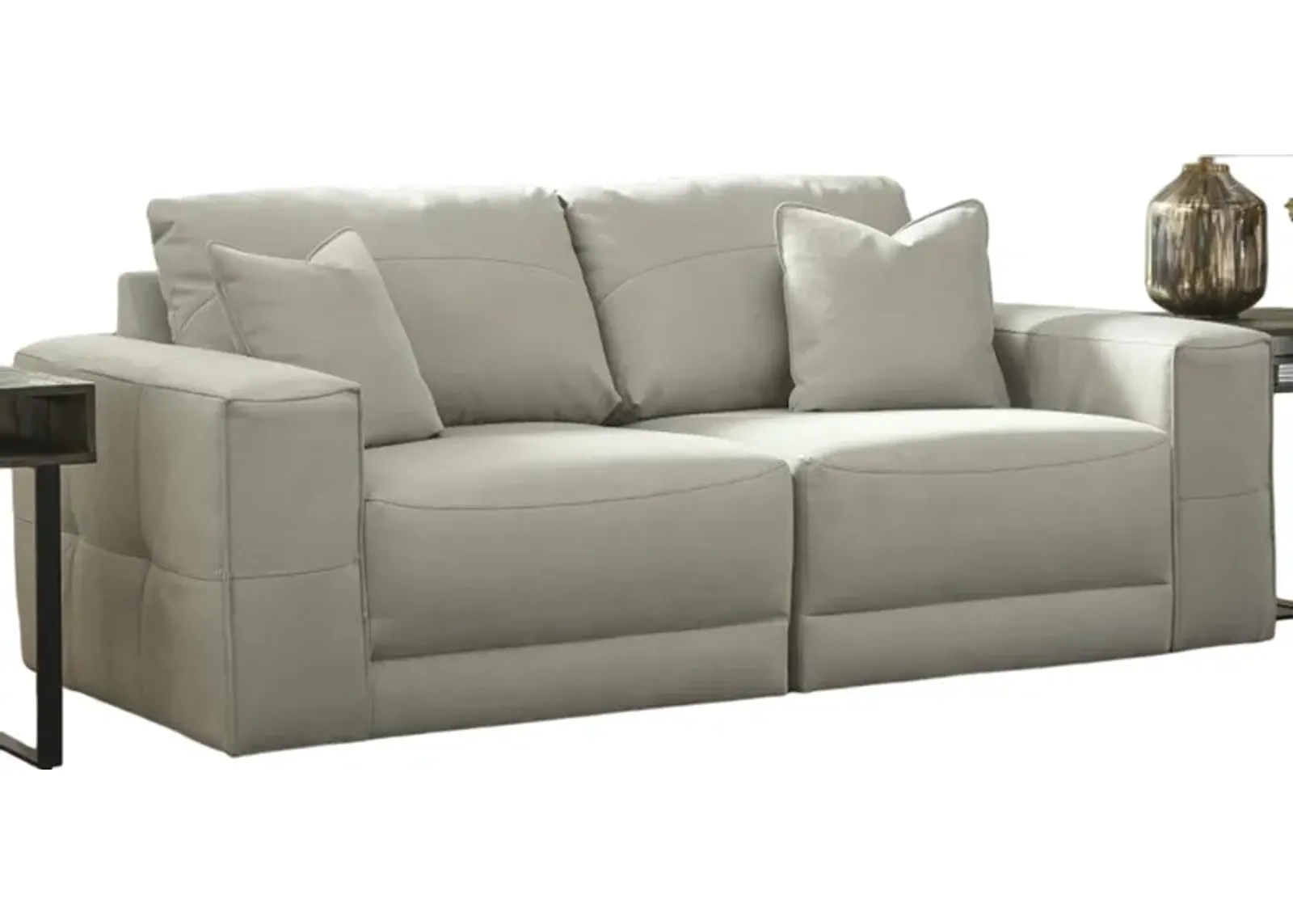 Benchcraft® Next-Gen Gaucho 3-Piece Gray Sectional Sofa