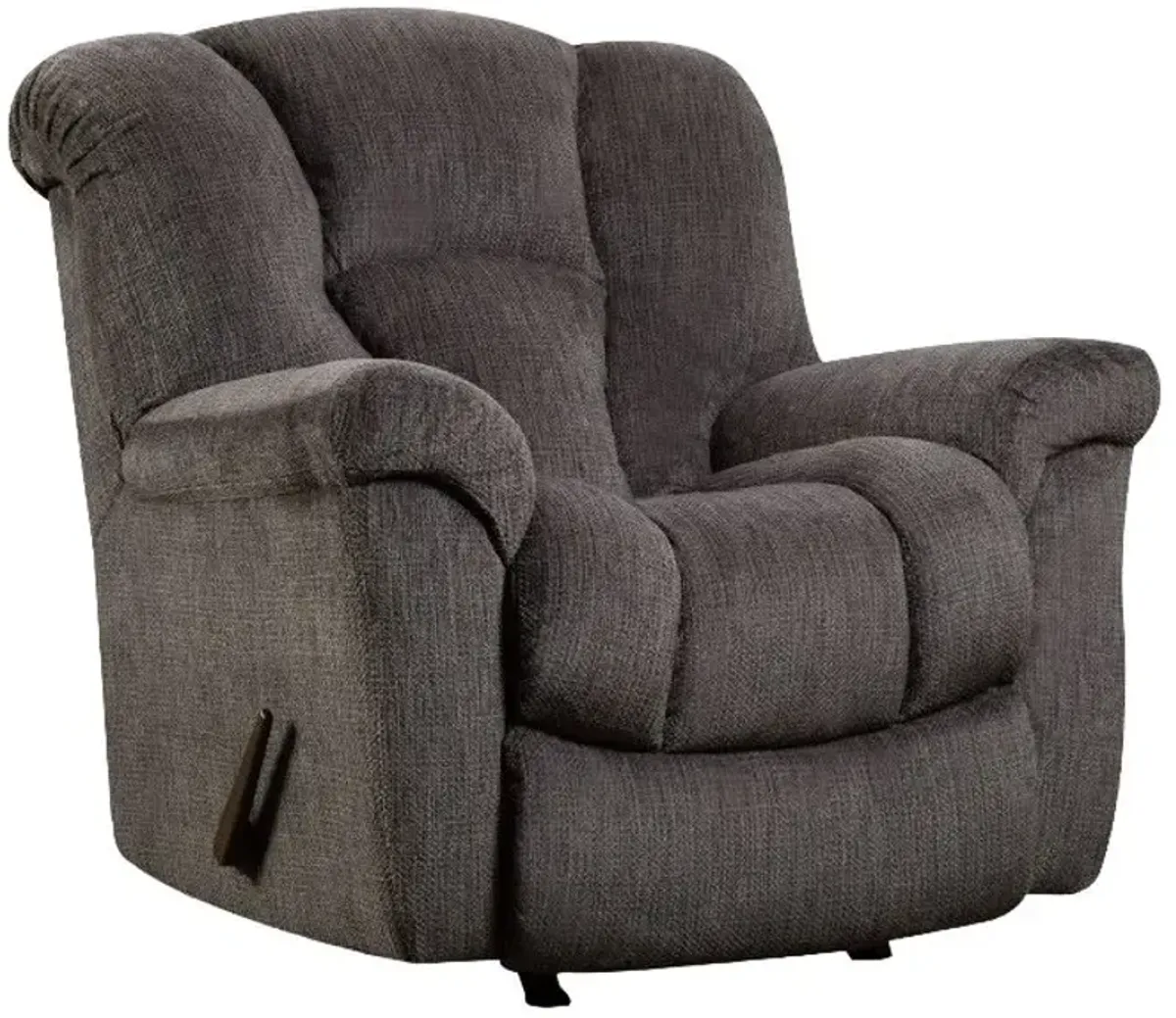 HomeStretch Equalizer Gray 42" Manual Rocker Recliner