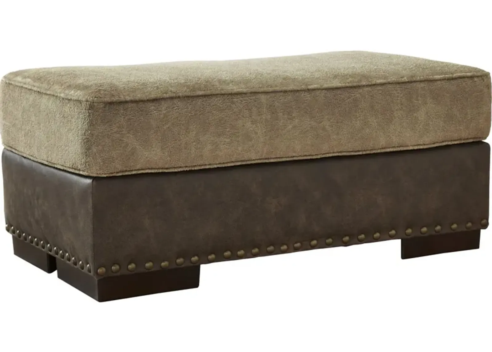 Signature Design by Ashley® Alesbury Chocolate Ottoman