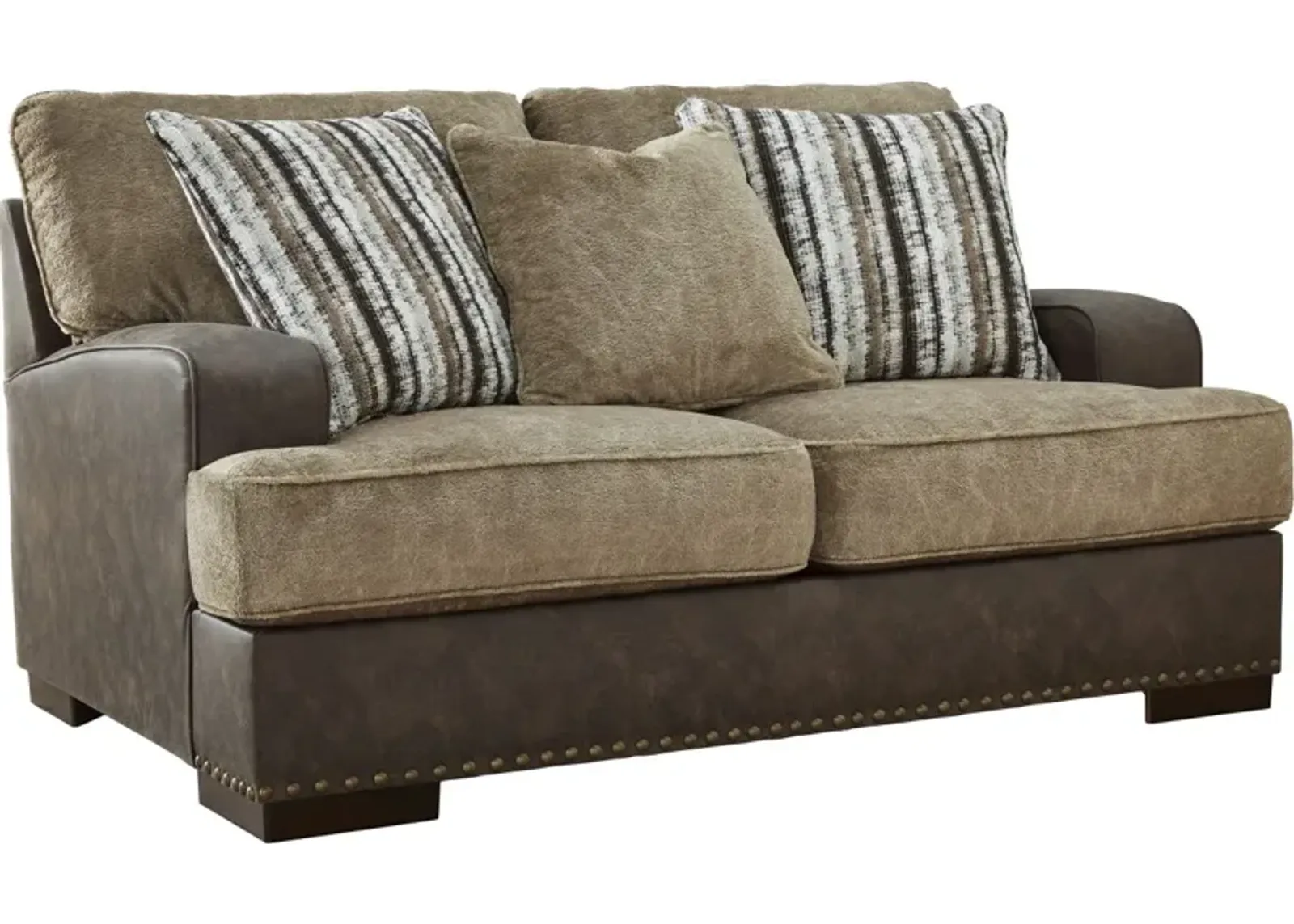 Signature Design by Ashley® Alesbury Chocolate Loveseat