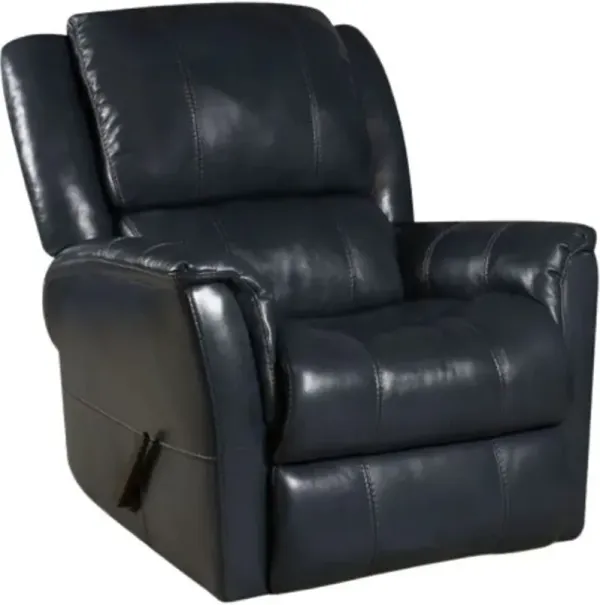 HomeStretch Mercury Ocean Manual Swivel Glider Recliner