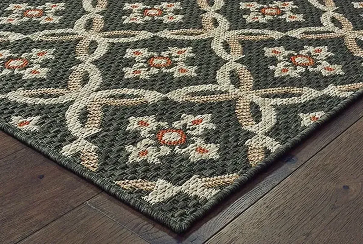 Oriental Weavers Latitude 2'x8' Style 3 Rug Runner