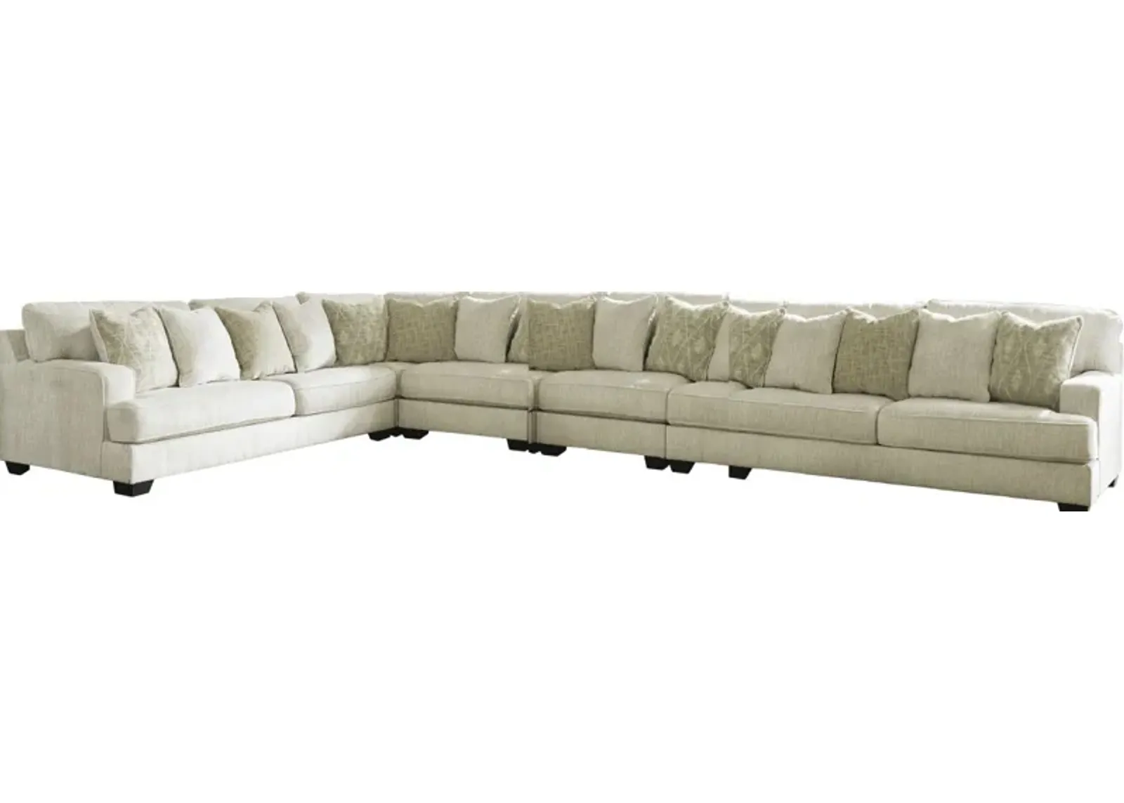 Signature Design by Ashley® Rawcliffe 5-Piece Parchment Sectional