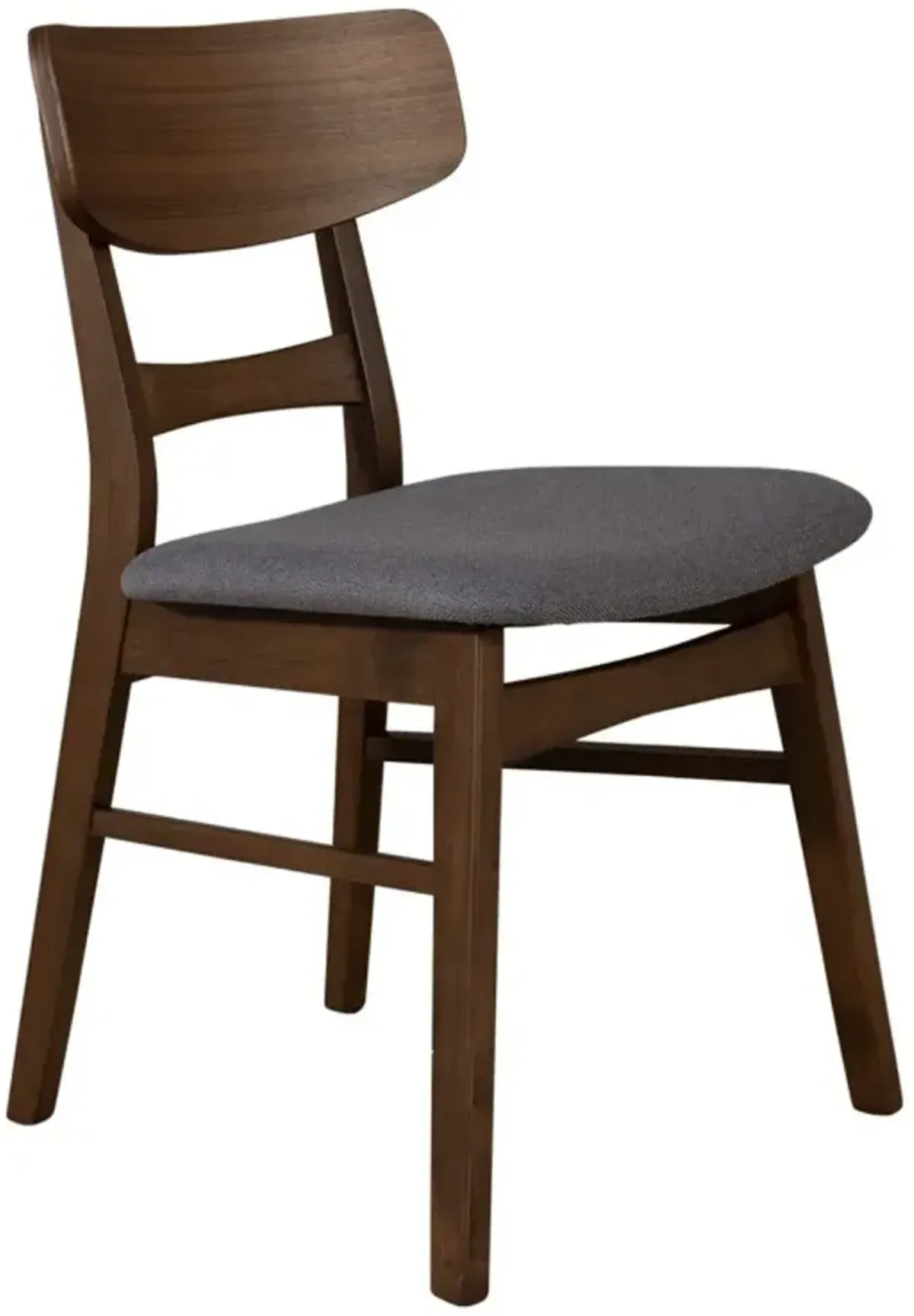 Liberty Furniture Space Savers Gray/Satin Walnut Panel Back Side Chair