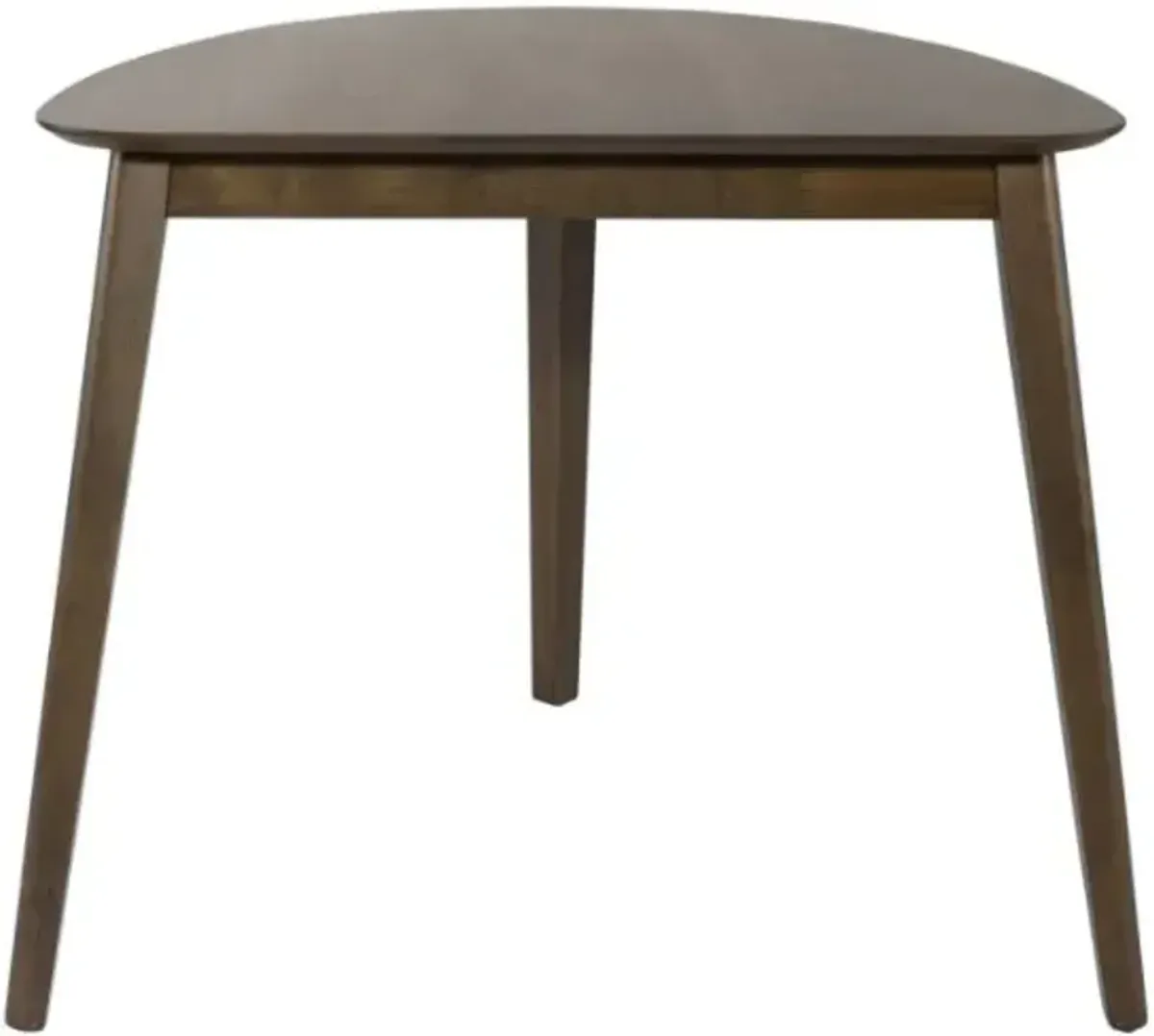 Liberty Furniture Space Savers Satin Walnut Triangle Dining Table