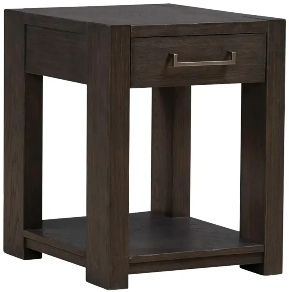 Liberty Furniture Lennox Hill Bark Chairside Table
