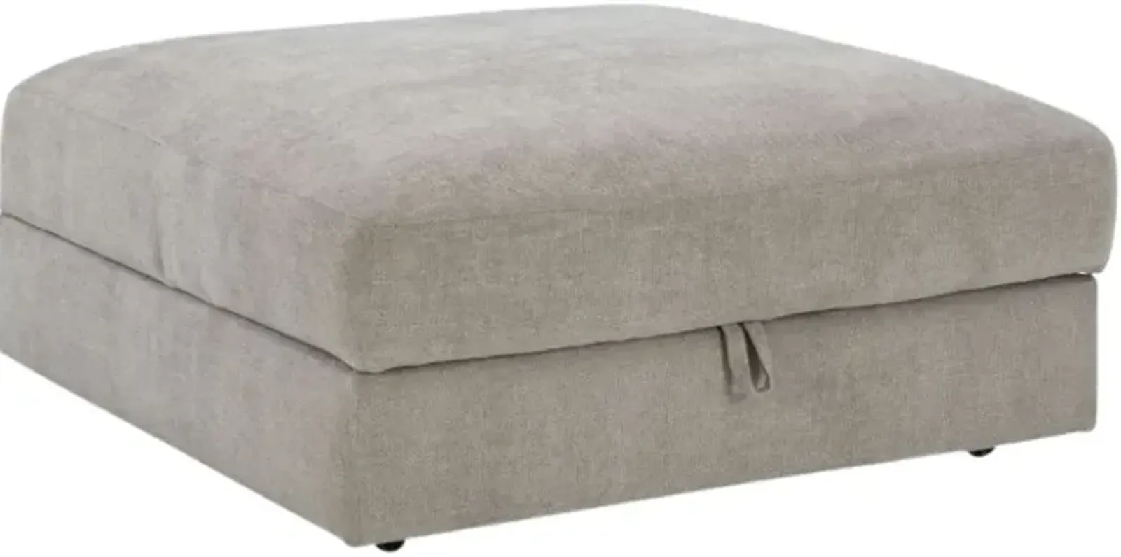 Benchcraft® Aslan Court Flax Ottoman with Storage