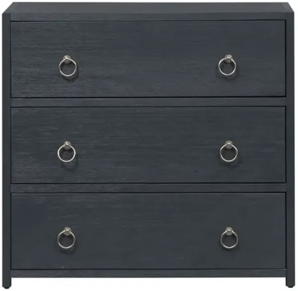 Liberty Furniture East End Wirebrushed Denim Accent Cabinet