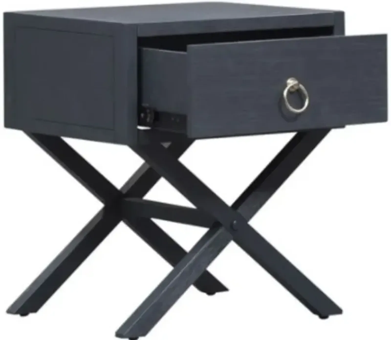 Liberty Furniture Midnight Wire Brushed Denim Accent Table