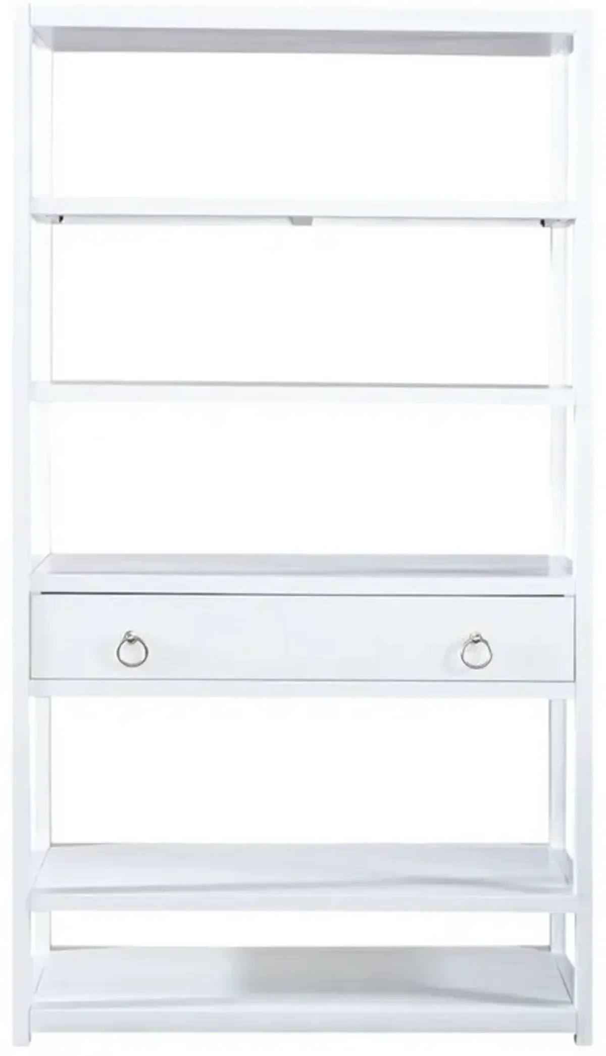 Liberty Furniture East End Wirebrushed White Accent Bookcase