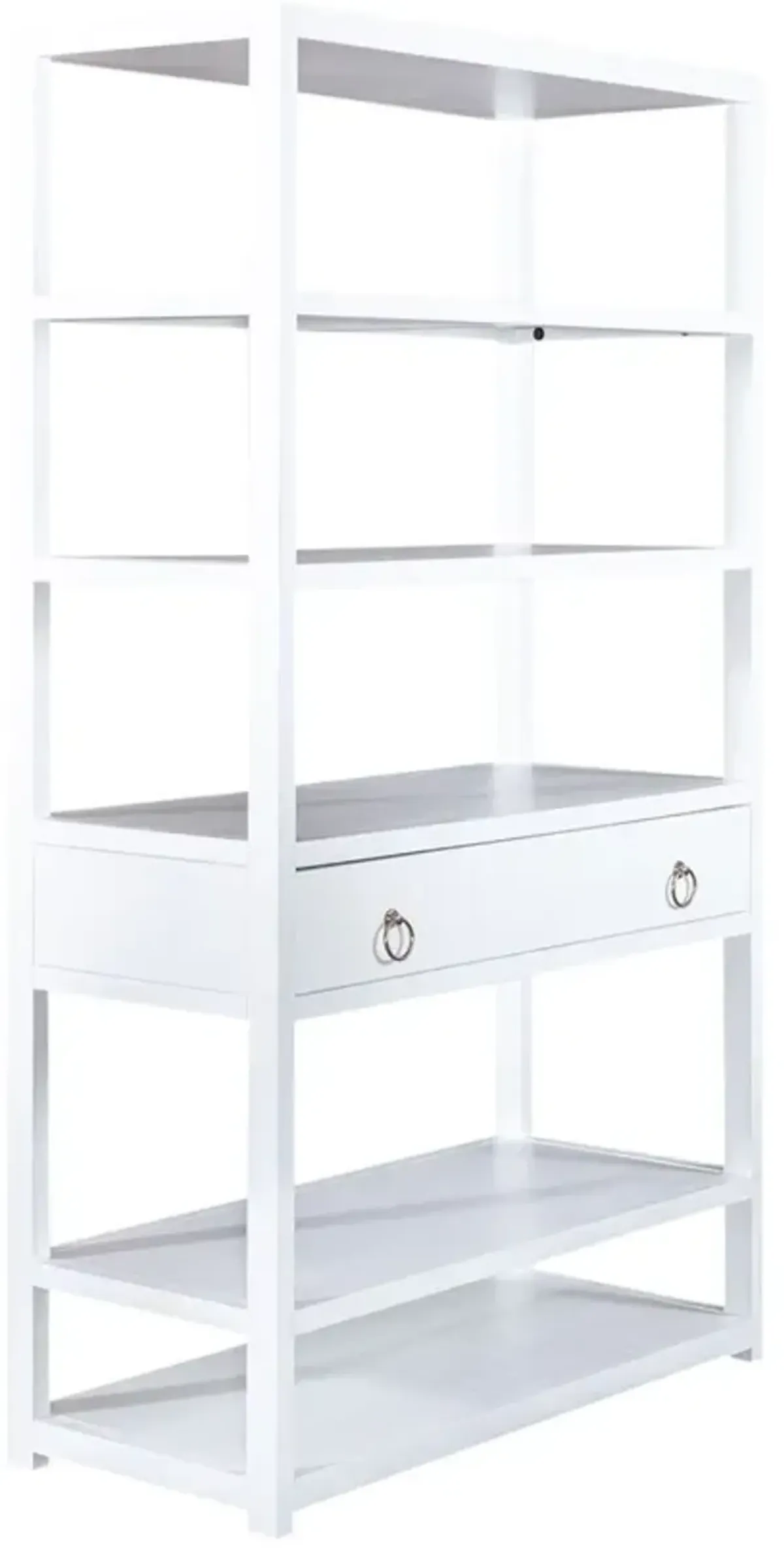 Liberty Furniture East End Wirebrushed White Accent Bookcase
