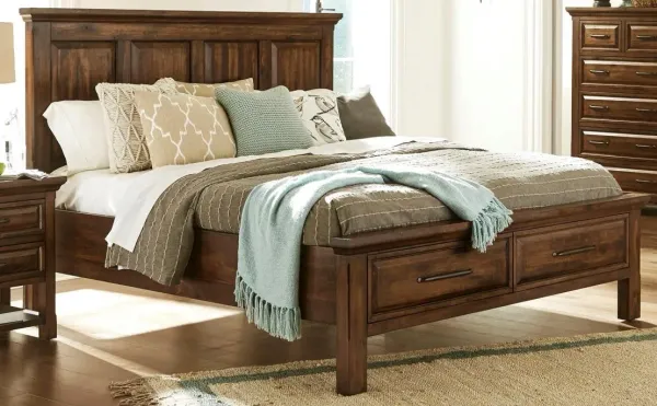 Napa Furniture Design Hill Crest Brown Eastern King Bed