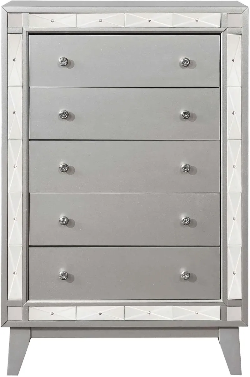 Coaster® Leighton Metallic Mercury Chest