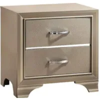 Coaster® Beaumont Champagne Nightstand
