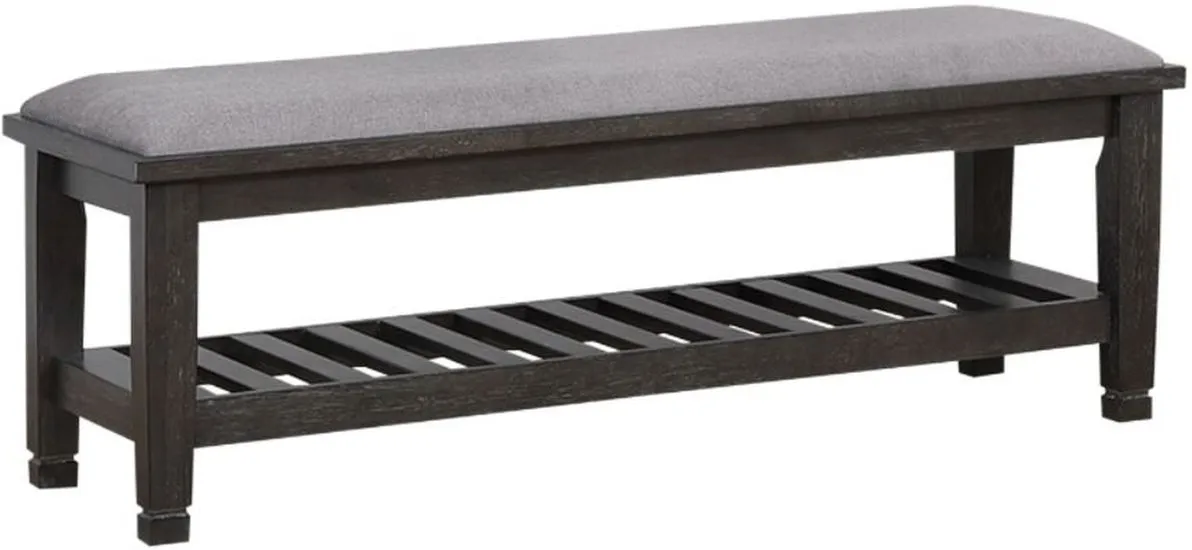 Coaster® Franco Weathered Sage Upholstered Bench