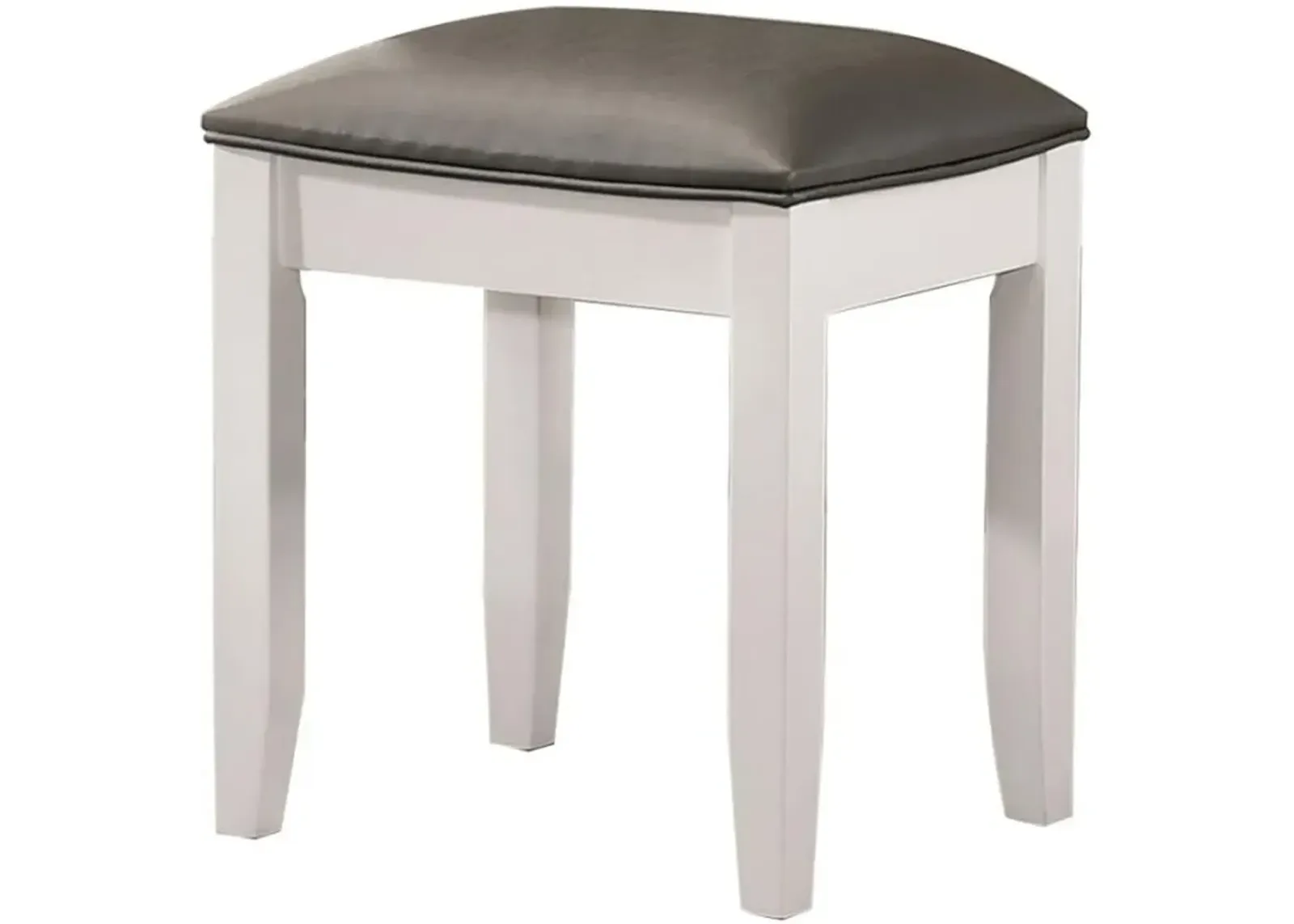 Coaster® Barzini White Vanity Stool