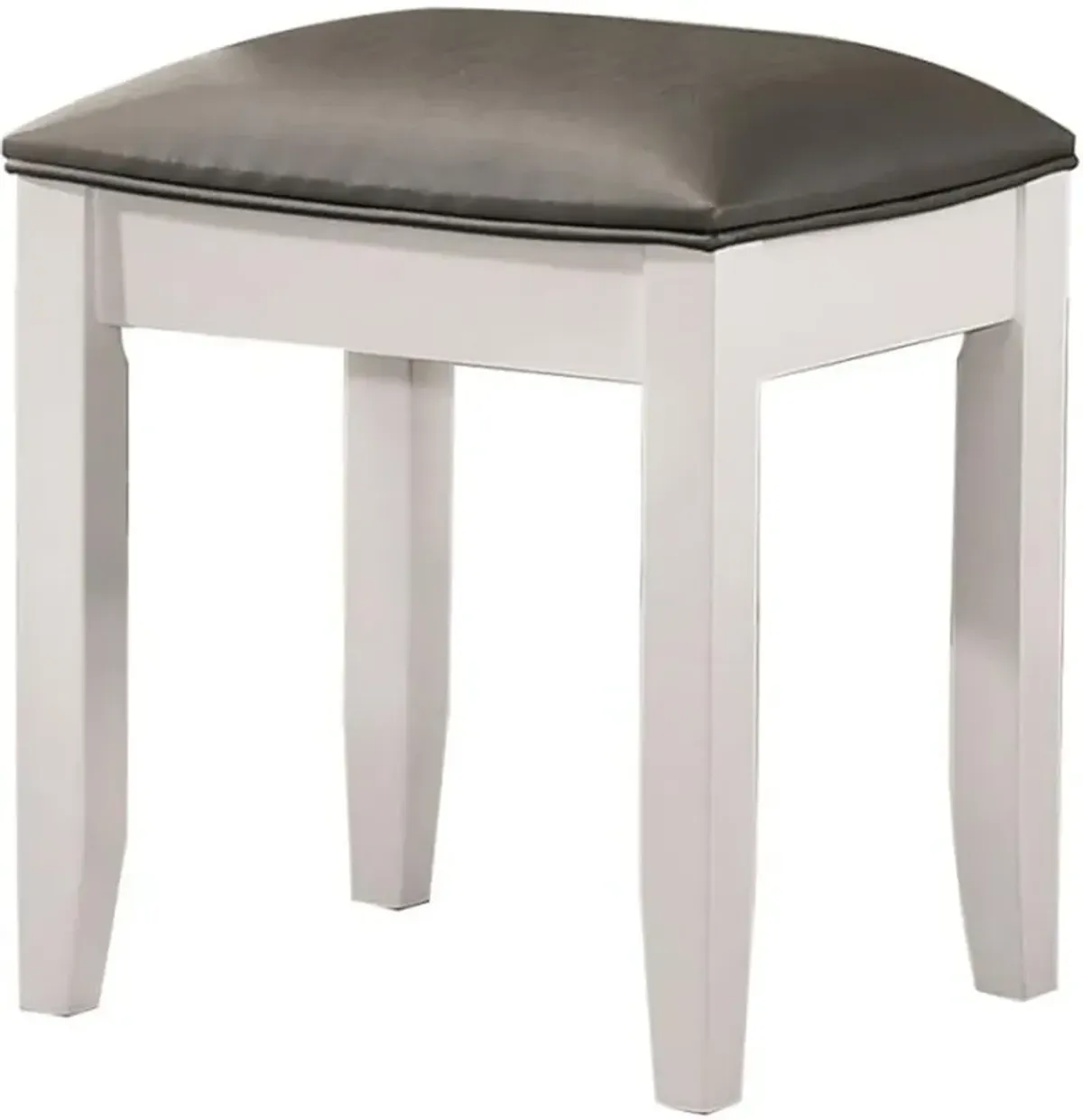 Coaster® Barzini White Vanity Stool