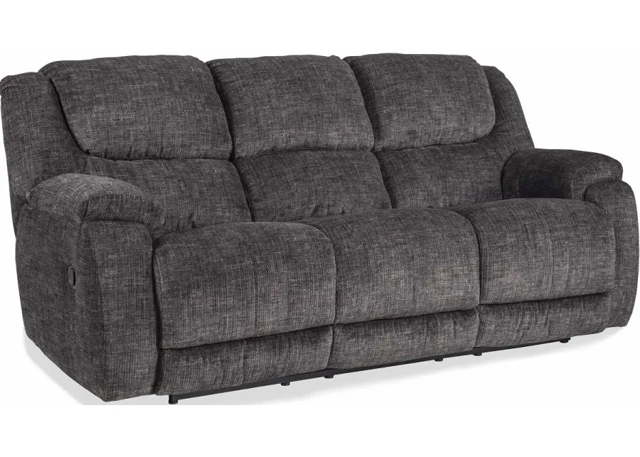 Homestretch Apache Chocolate Reclining Sofa