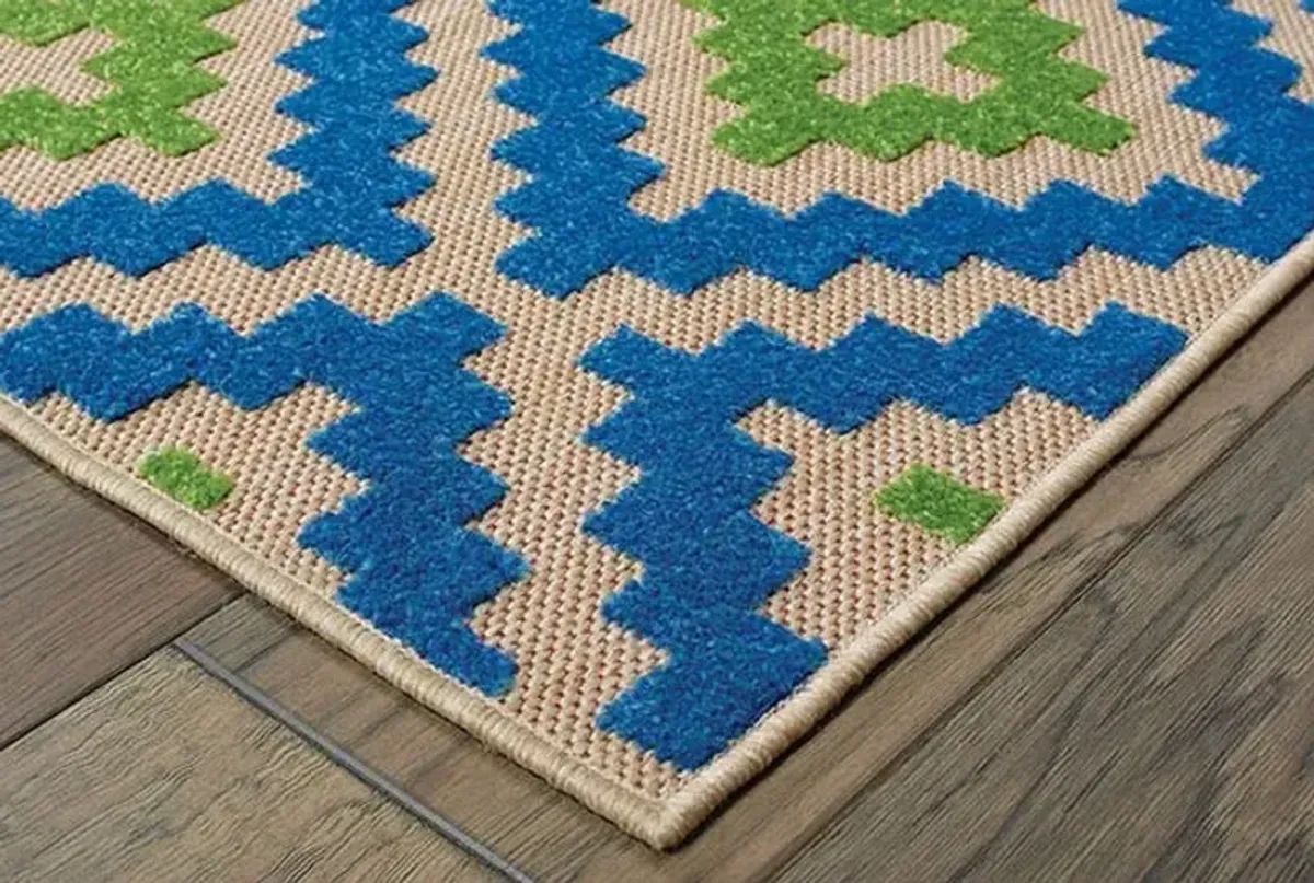 Oriental Weavers Cayman Beige 2'x3' Throw Rug