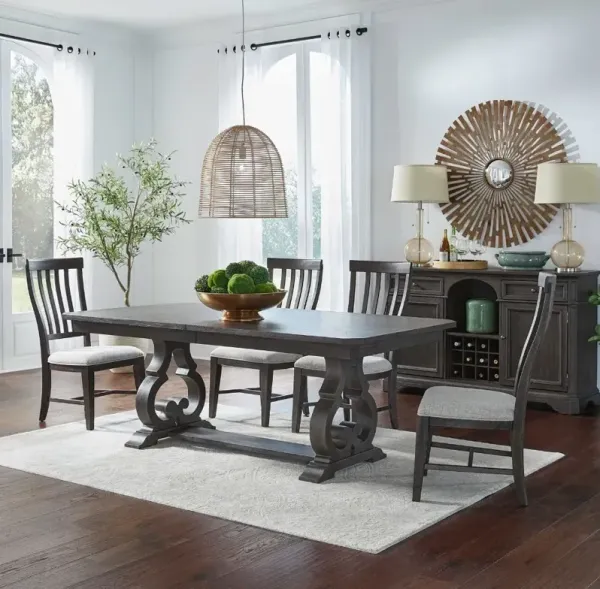 Liberty Furniture Grant Park 5-Piece Cappuccino Dining Set