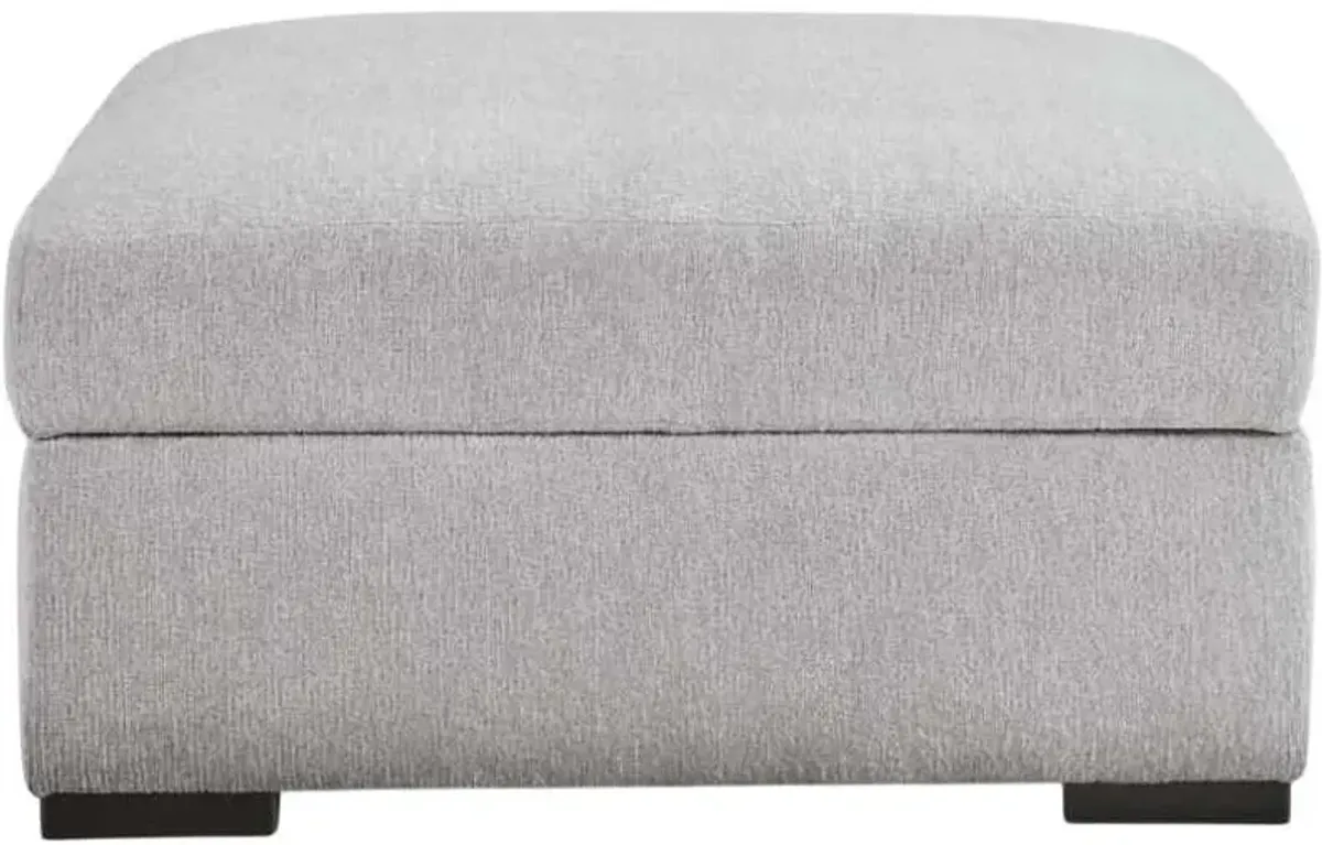 Benchcraft® Gabyleigh Nickel Storage Ottoman