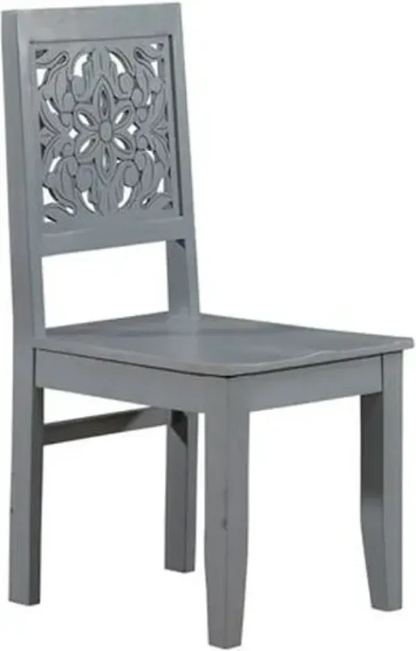 Liberty Furniture Trellis Lane Weathered Grey Accent Chair