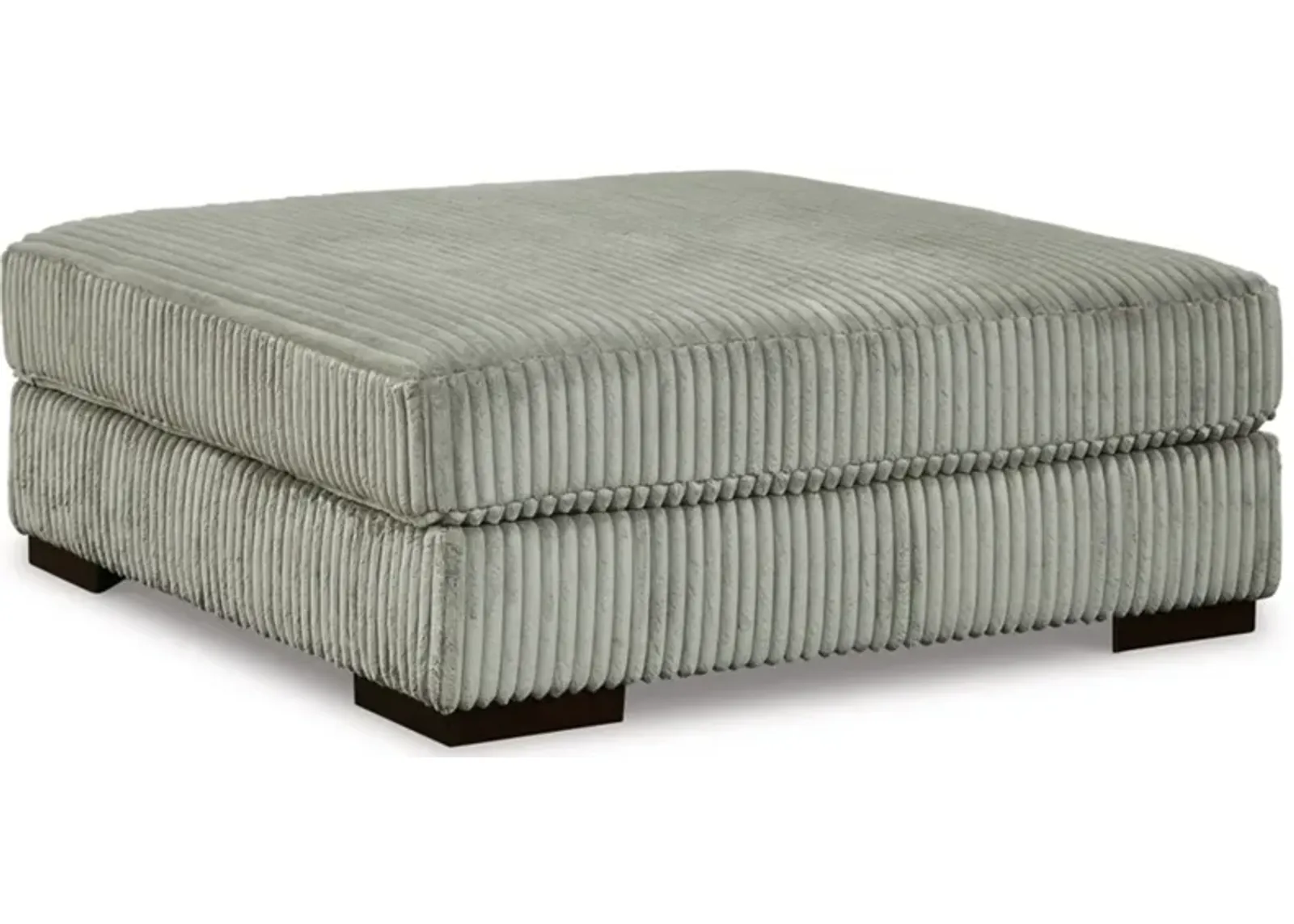 Signature Design by Ashley® Lindyn Fog Oversized Accent Ottoman