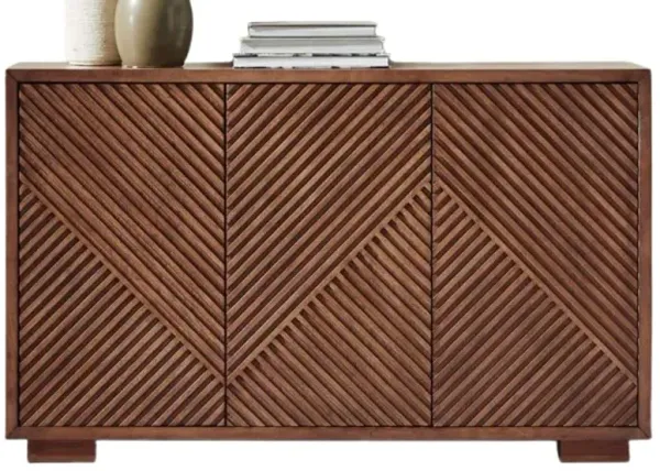 Liberty Furniture Easton Urban Bronze 3-Door Accent Cabinet