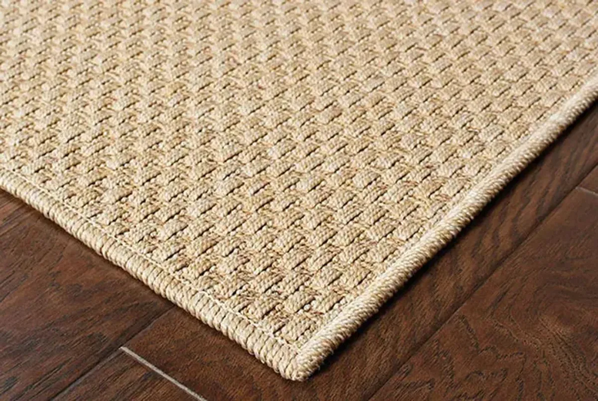 Oriental Weavers Karavia Beige 2'x4' Throw Rug