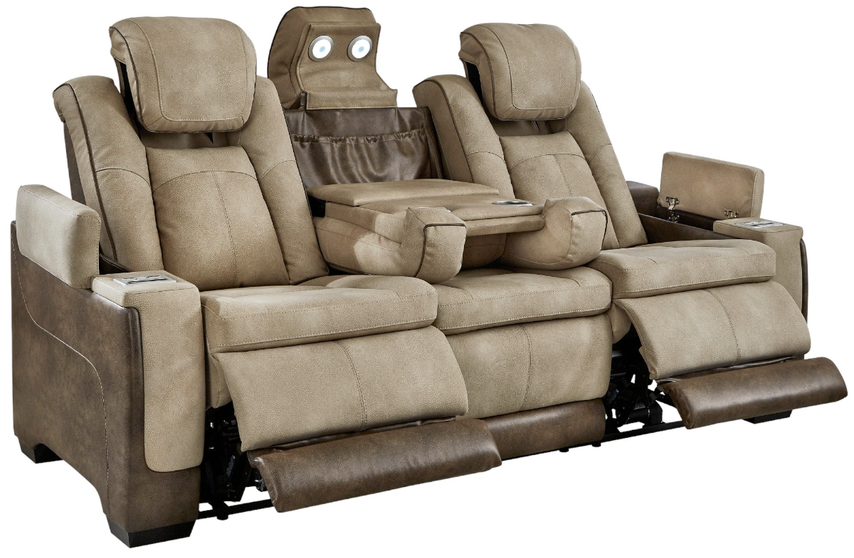 Signature Design by Ashley® Next-Gen DuraPella Sand Power Reclining Sofa