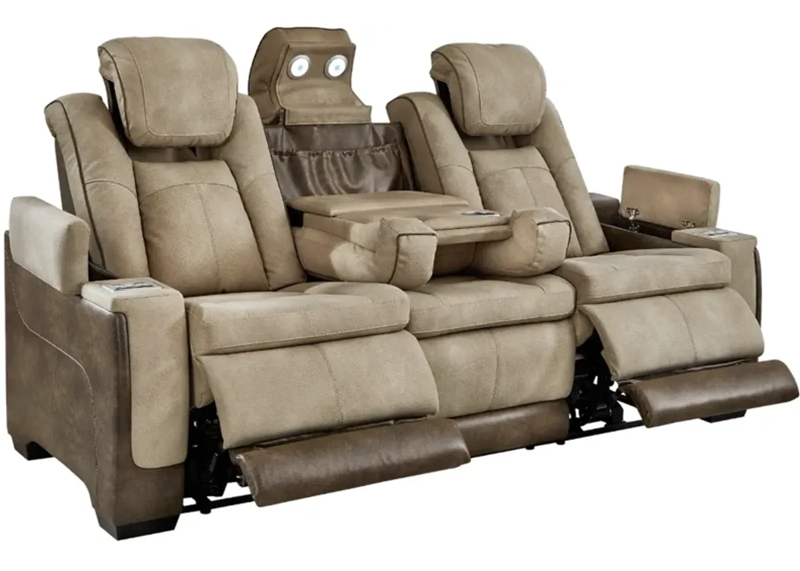 Signature Design by Ashley® Next-Gen DuraPella Sand Power Reclining Sofa