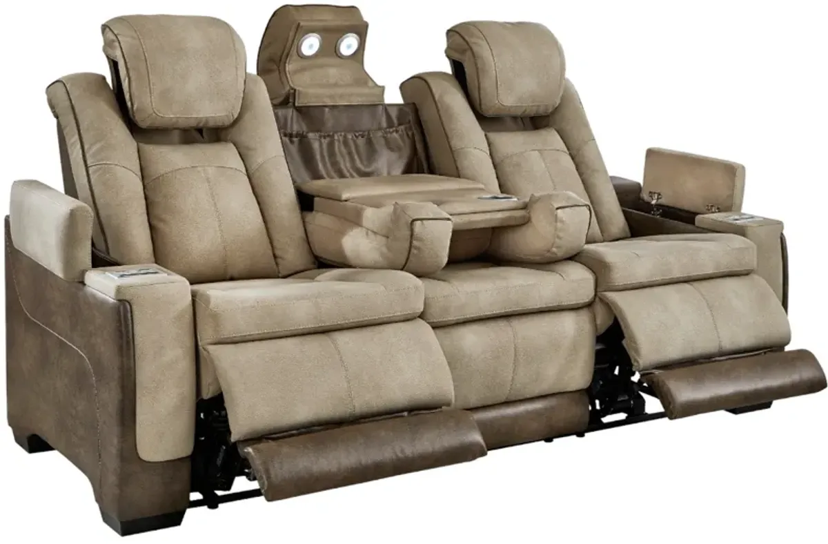 Signature Design by Ashley® Next-Gen DuraPella Sand Power Reclining Sofa