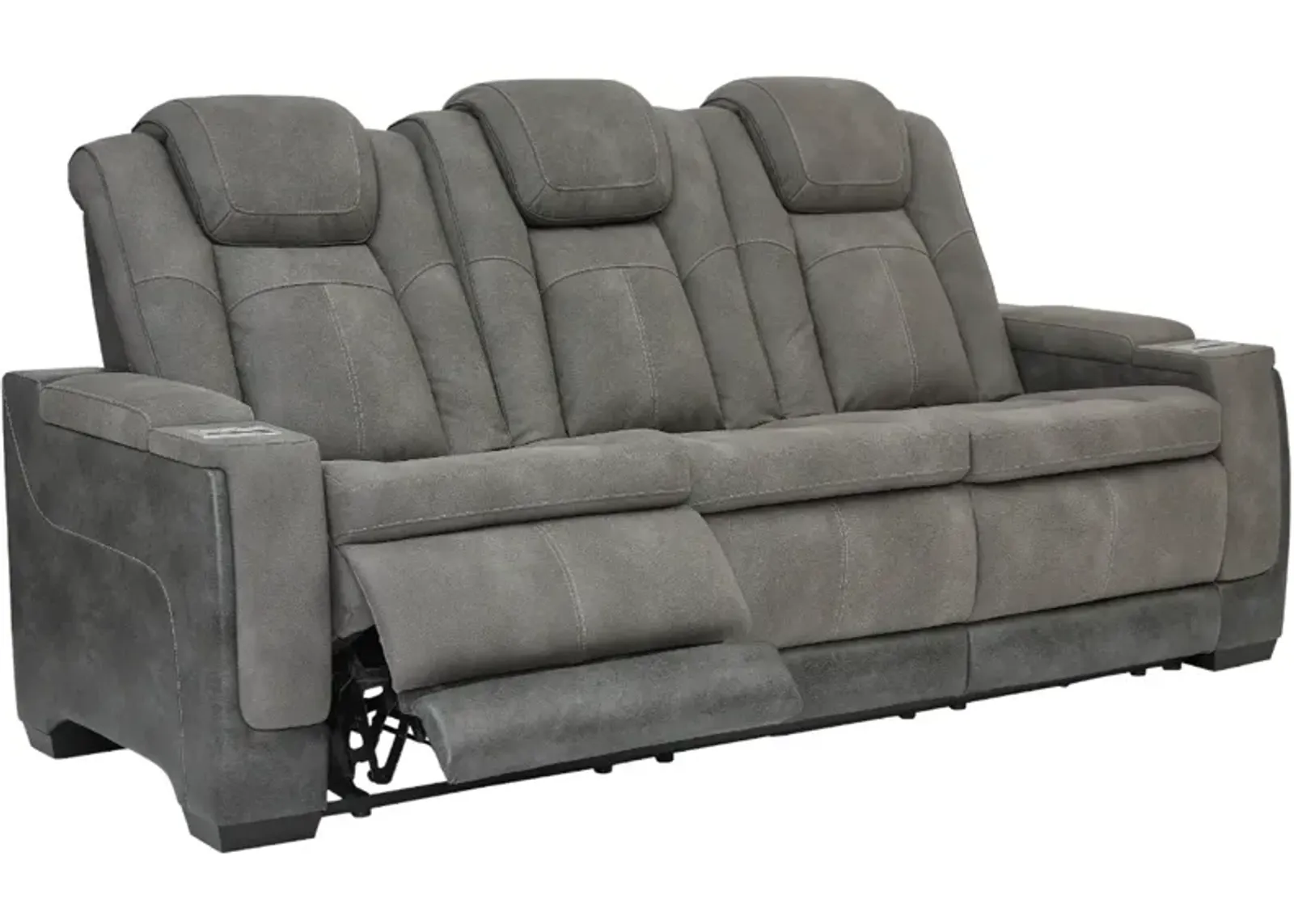 Signature Design by Ashley® Next-Gen DuraPella Two-tone Slate Power Reclining Sofa