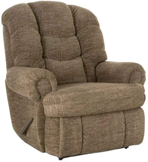 HomeStretch Mack Brown Manual Wall-Saver Recliner
