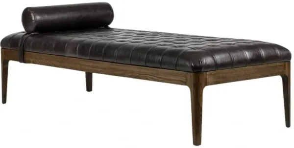 Four Hands Joanna Sonoma Black Chaise