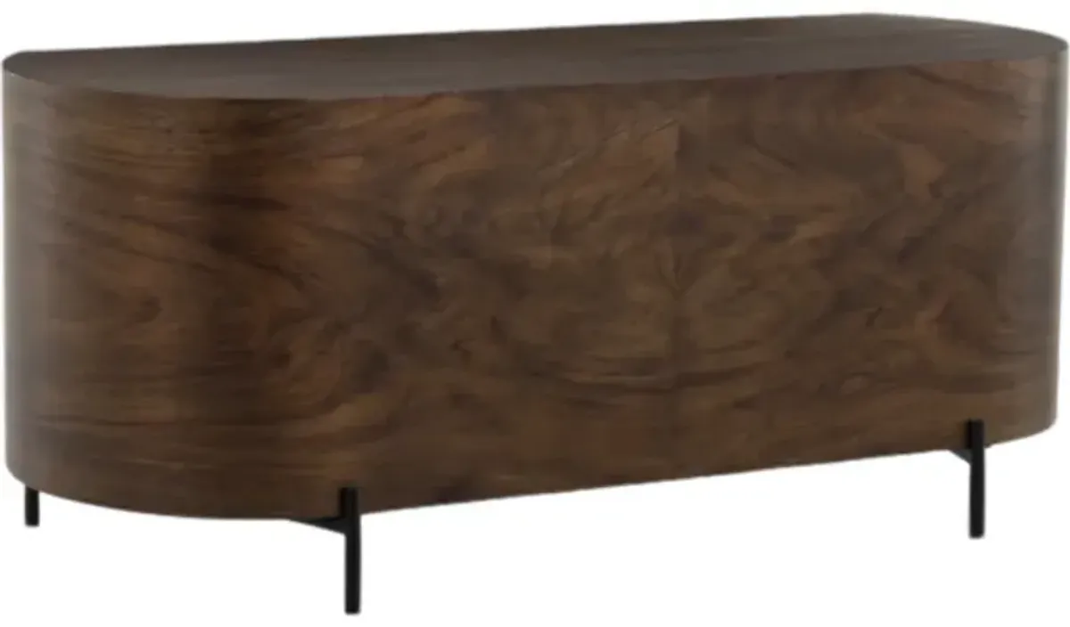 Four Hands Lunas Caramel Guanacaste Executive Desk