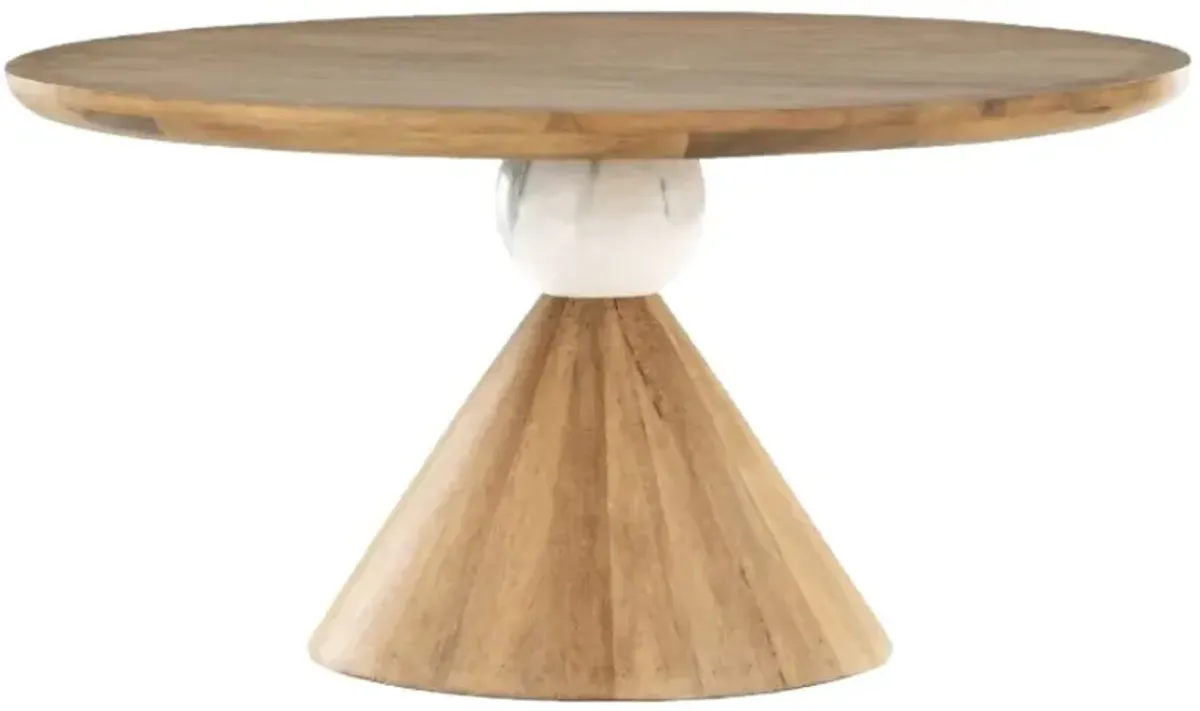 Four Hands Bibianna Smoked Honey Dining Table