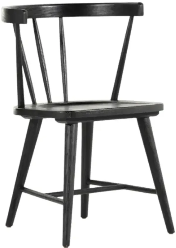 Four Hands Naples Black Dining Chair
